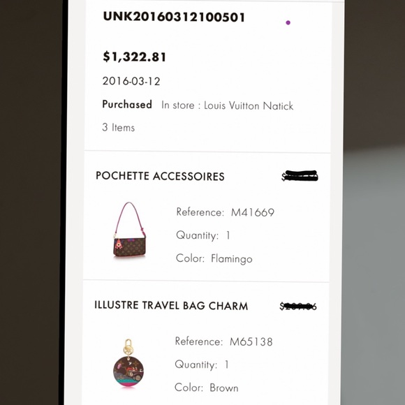 Louis Vuitton Pochette accessoires LE Brand New*100 authentic Very Hard to find - Picture 10 of 14